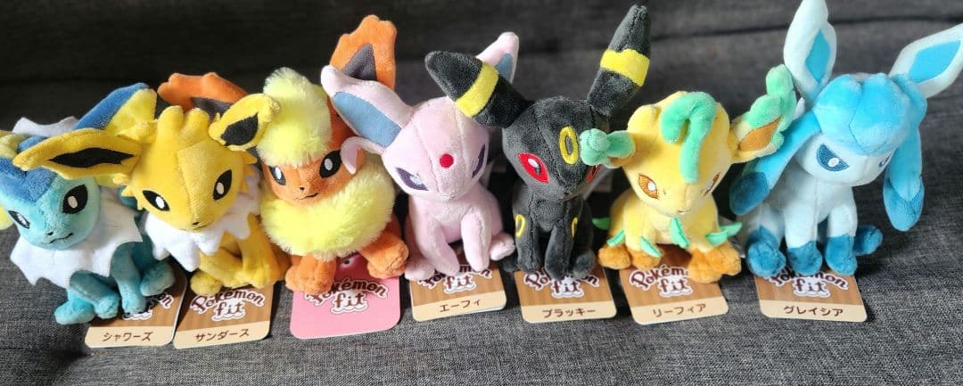 ポケモンfit　ブイズ　7種セット