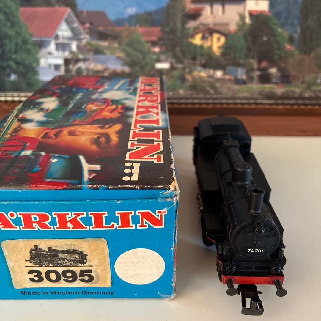 メルクリン HO 3095 74形 ドイツ連邦鉄道 タンク機関車 元箱入り 美品