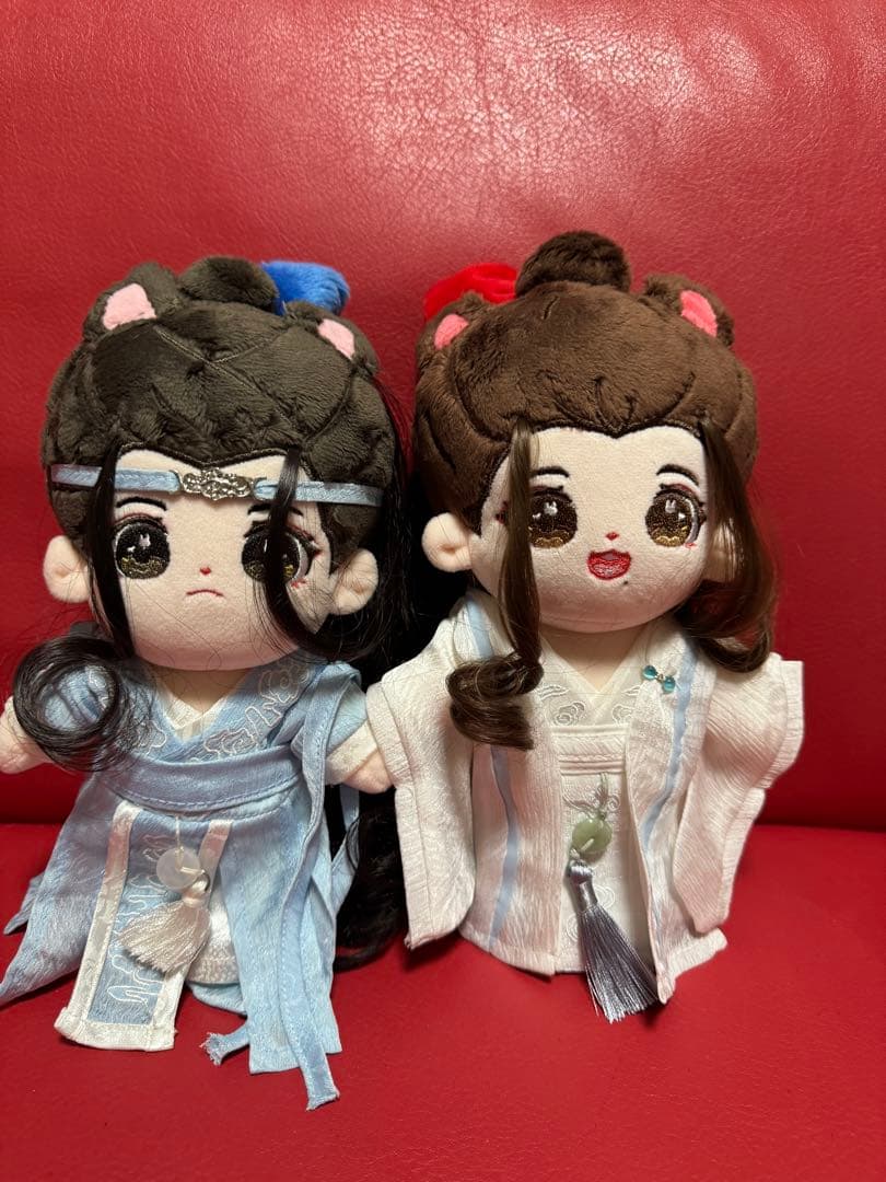 魔道祖师 陈情令陳情令 忘羡ぬいぐるみ 服付き　蓝湛魏无羡