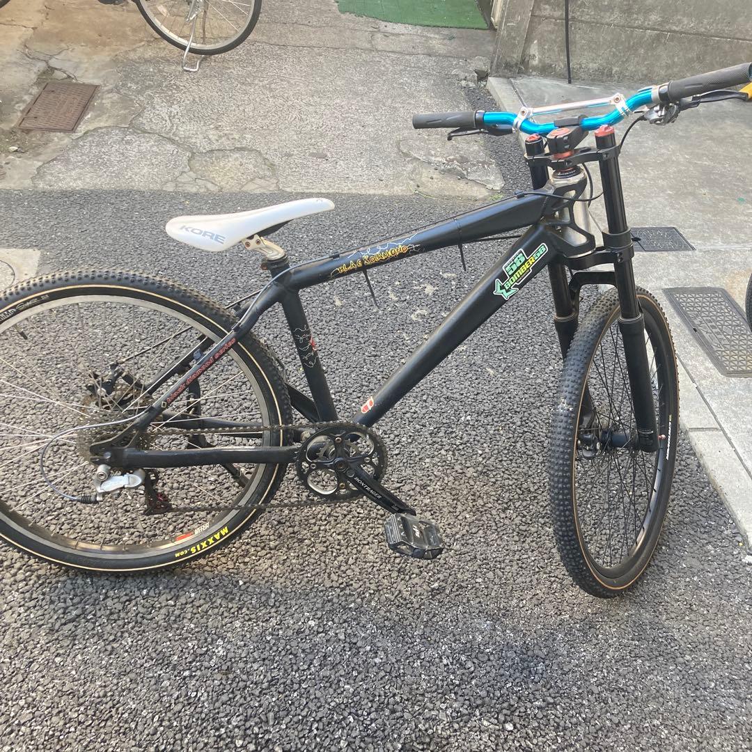 マングースマウンテンバイクブラックダイヤモンド26インチ中野区引き取り限定