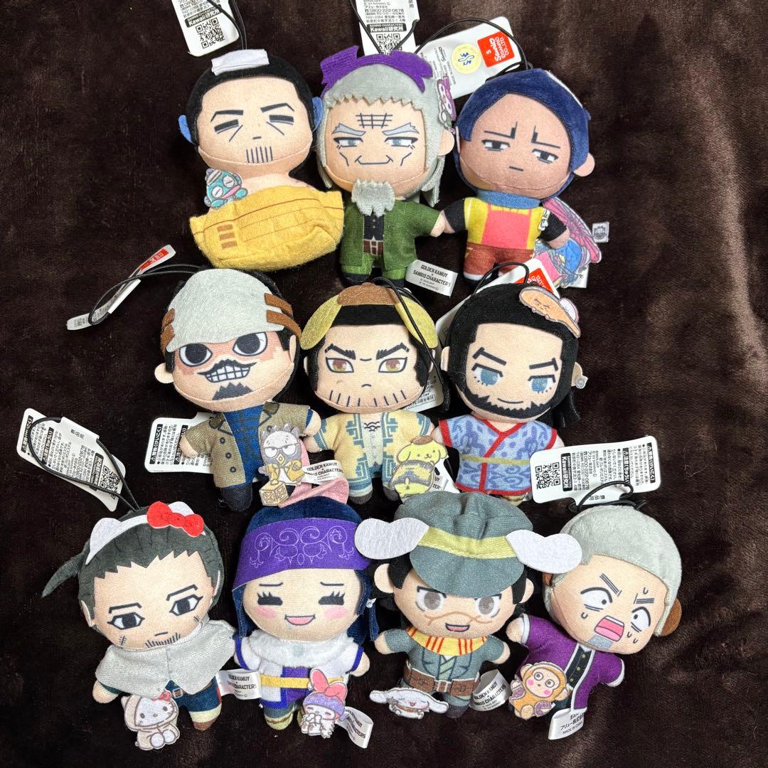 ゴールデンカムイ サンリオキャラクターズ ぷちますこっと 金カム 10種