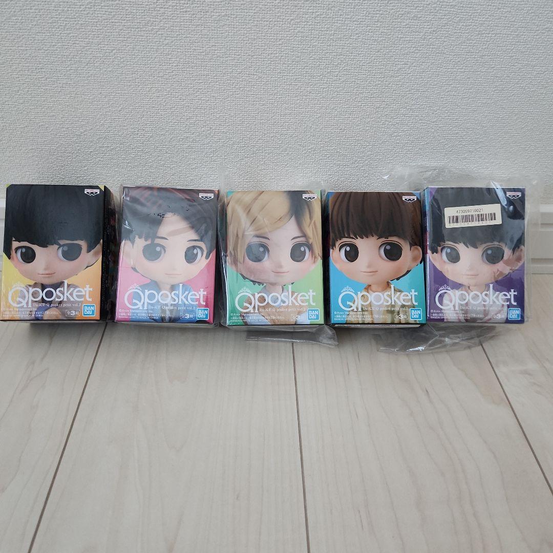 新品未開封 Qposket Da-iCE ダイス ミニフィギュア 5種フルコンプ
