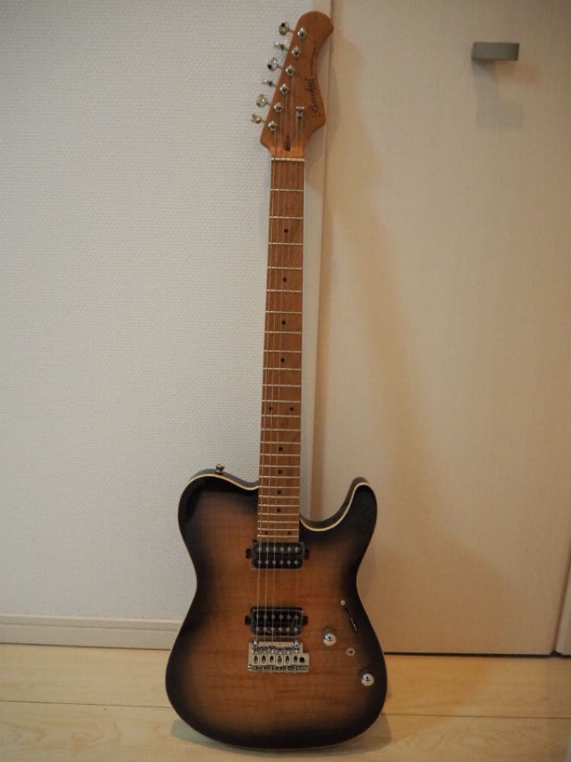 ギター Bacchus TAC24 FMH-RSM/M N-BK-Burst