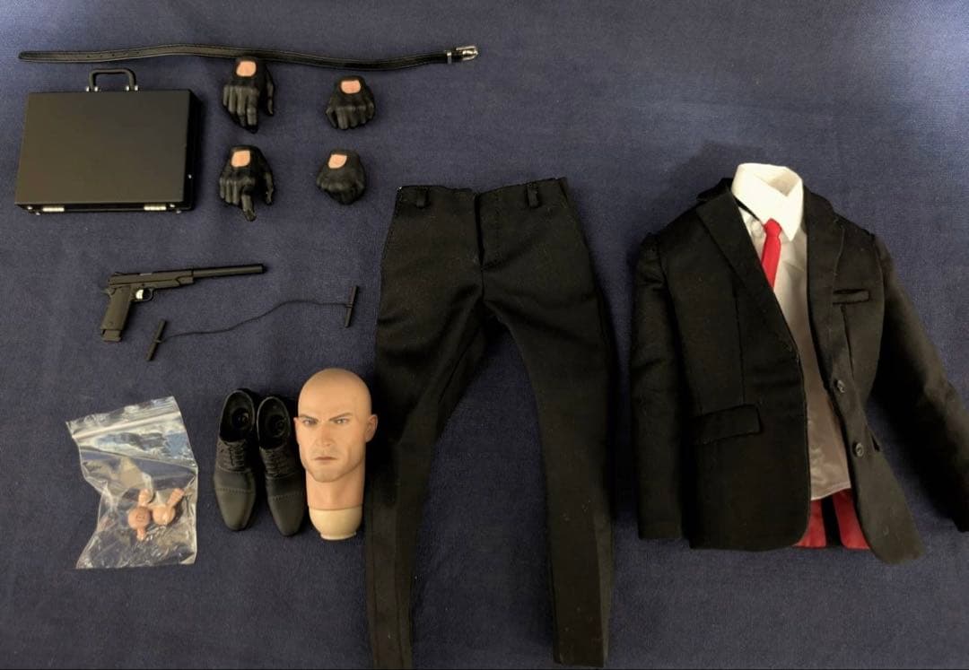 MTTOYS 1/6 ヒットマン エージェント47 ヘッド+衣装セット