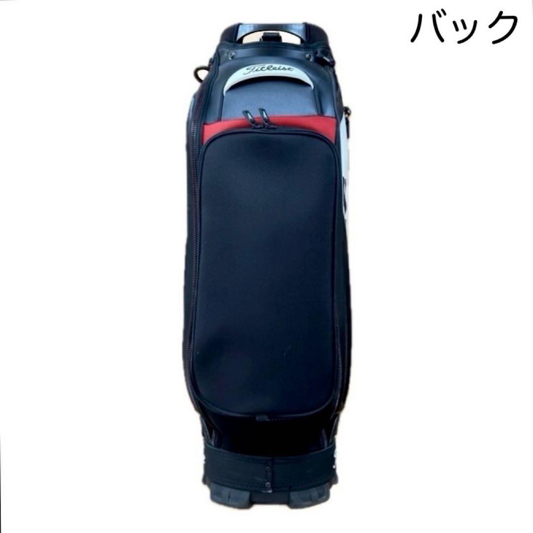 Titleist タイトリスト キャディバッグ ツアーモデル TB7SF9 黒赤