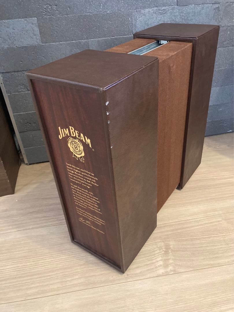 ジムビーム ディスティラーズ マスターピース750ml 空き瓶 箱付き