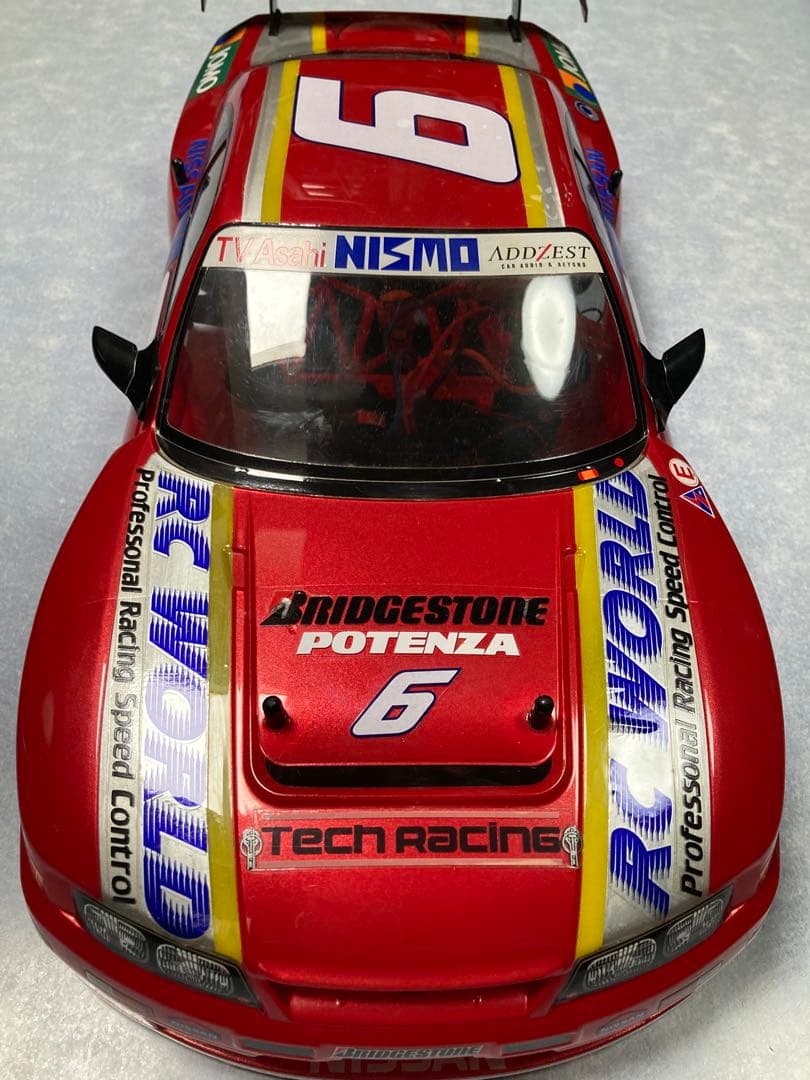タミヤ1/10 RCカー•日産ニスモクラリオン GT-RLM【メカ付き】