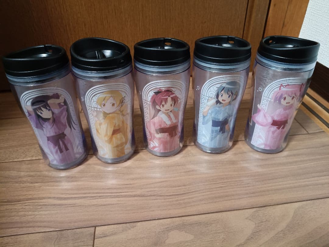 まどマギ　タンブラー 5個セット　極楽湯