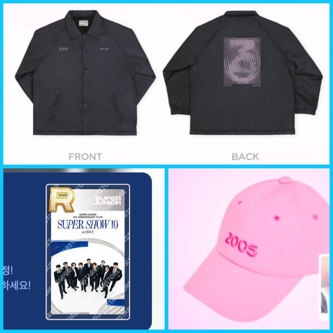 smtown ジャケット super junior キャップ スシュエム トレカ