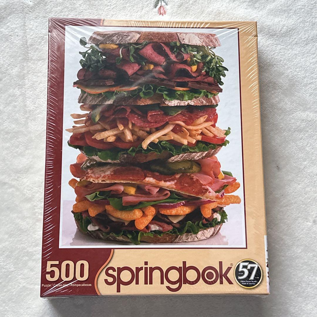 大きなハンバーガー ５００ピース パズル ジグソーパズル カフェ アメリカ