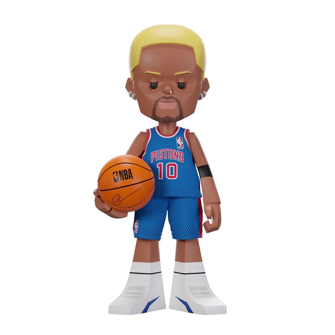 デニス・ロッドマン　バスケットボール　オールスター　フィギュア　アートトイ　限定