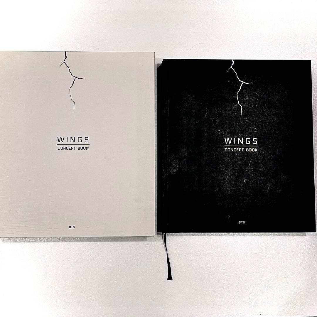 BTS WINGS concept book SUGA ユンギ プレフォト