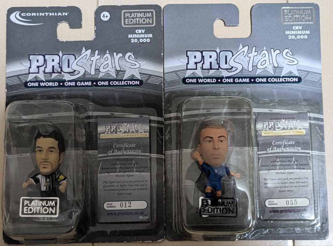 サッカーフィギュア　コリンシアン　prostars プラチナム
