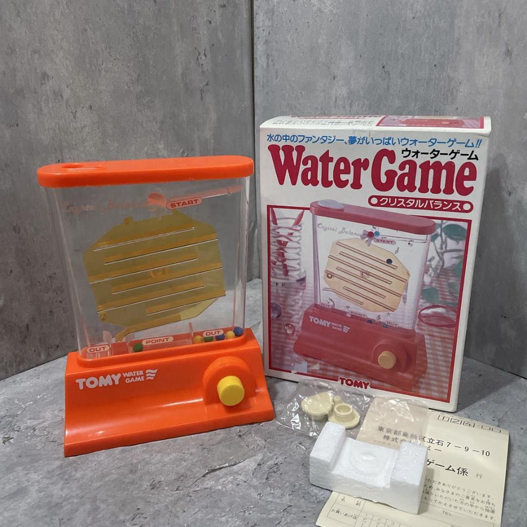 TOMY トミー クリスタルバランス ウォーターゲーム レトロ玩具 現状品