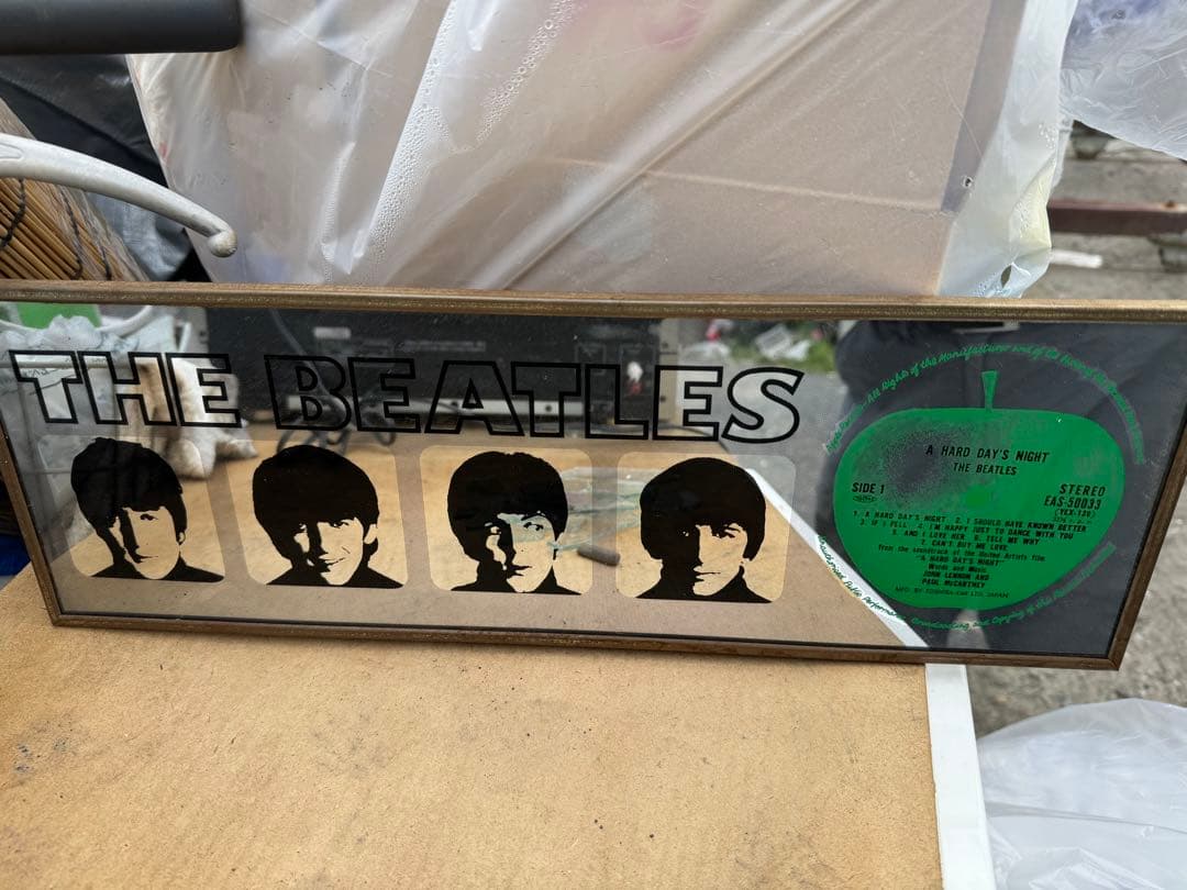ビートルズ　グッズ　ミラー　当時物