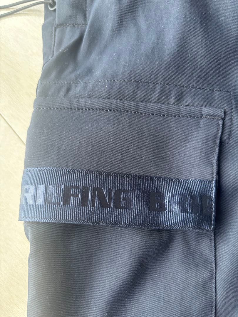 s*1様 超美品 BRIEFING カーゴパンツ ネイビー S~Mサイズ