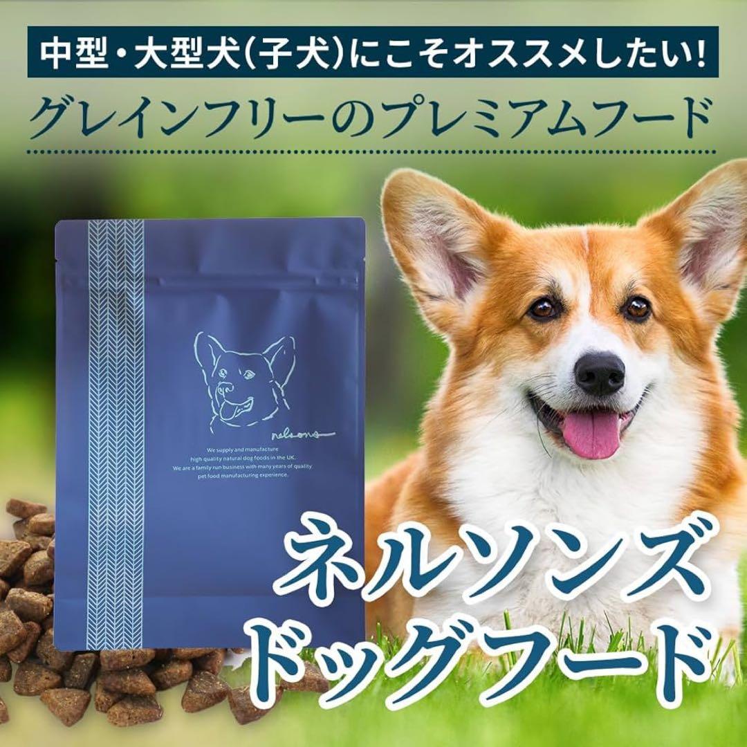 ネルソンズ グルテンフリードッグフード5kg