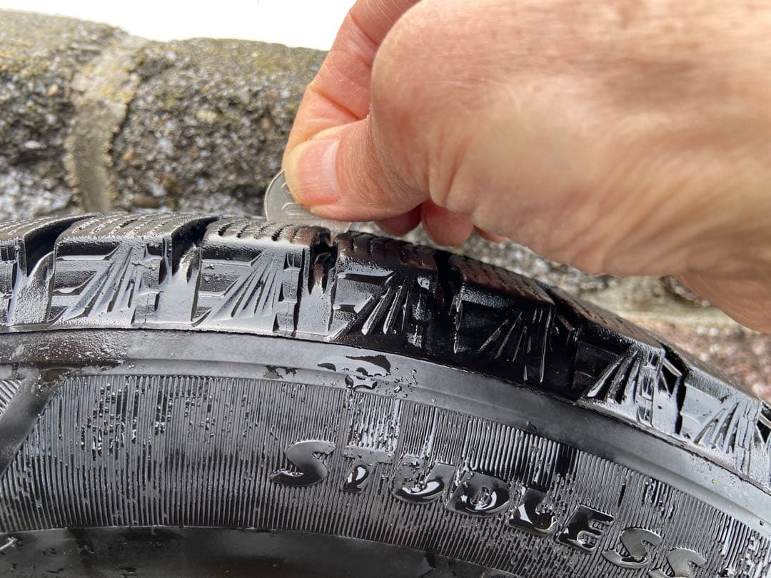 【送料込】ホイール付ブリザックVRX3♪155/65R14♪23年製♪２本その②