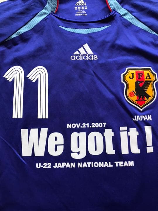 正規品adidas日本代表「11」岡崎慎司 半袖 Oオーセンティックユニフォーム
