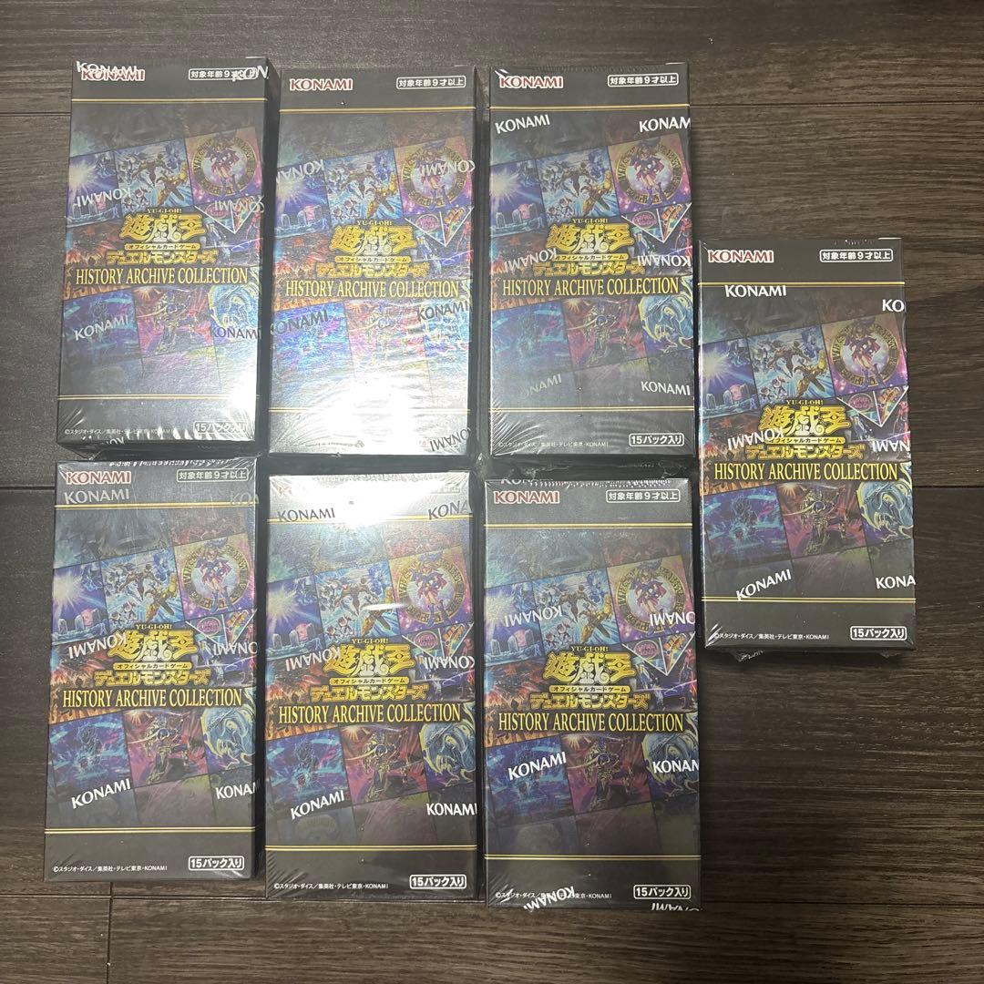 【専用】遊戯王 ヒストリーアーカイブコレクション ヒスコレ 未開封7BOX