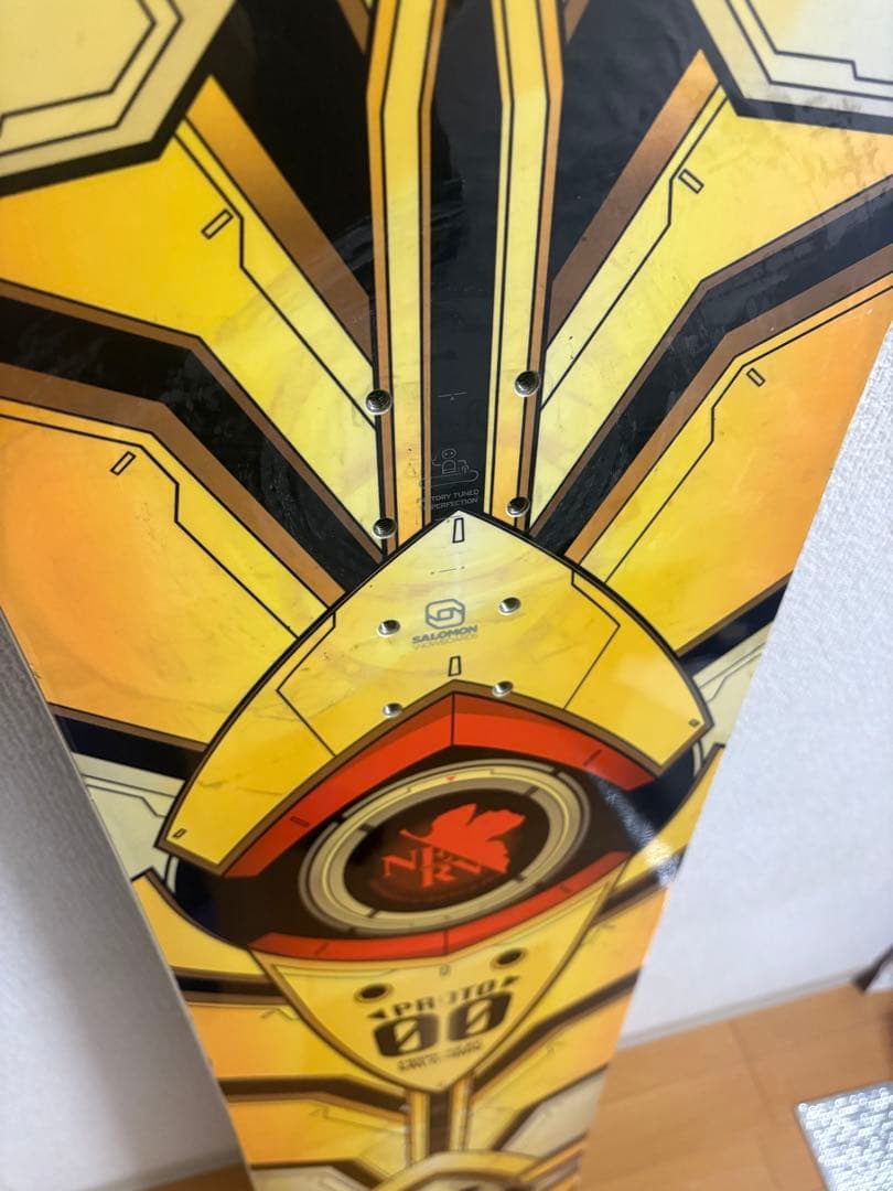 エヴァンゲリオン 零号機 サロモンコラボ スノーボード