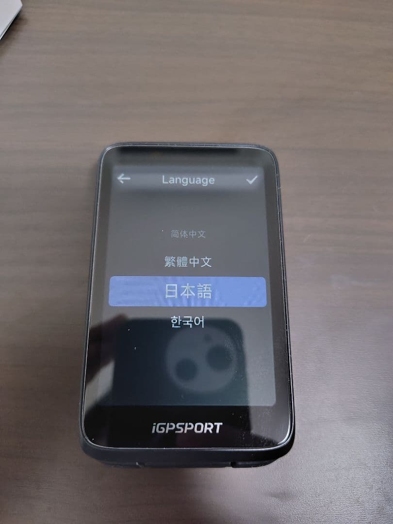 iGPSPORT BiNavi サイクルコンピューター本体