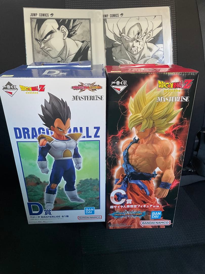 1番くじドラゴンボーVSオムニバス… C賞超サイヤ人孫悟空　D賞ベジータ　他