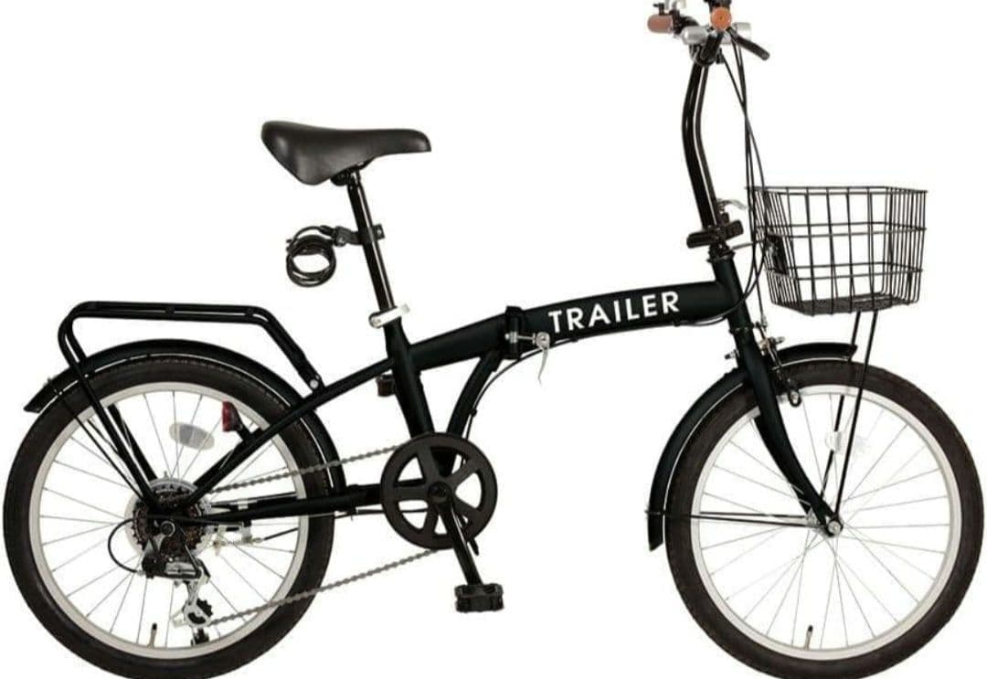 TRAILER 折りたたみ自転車 前バスケット付き