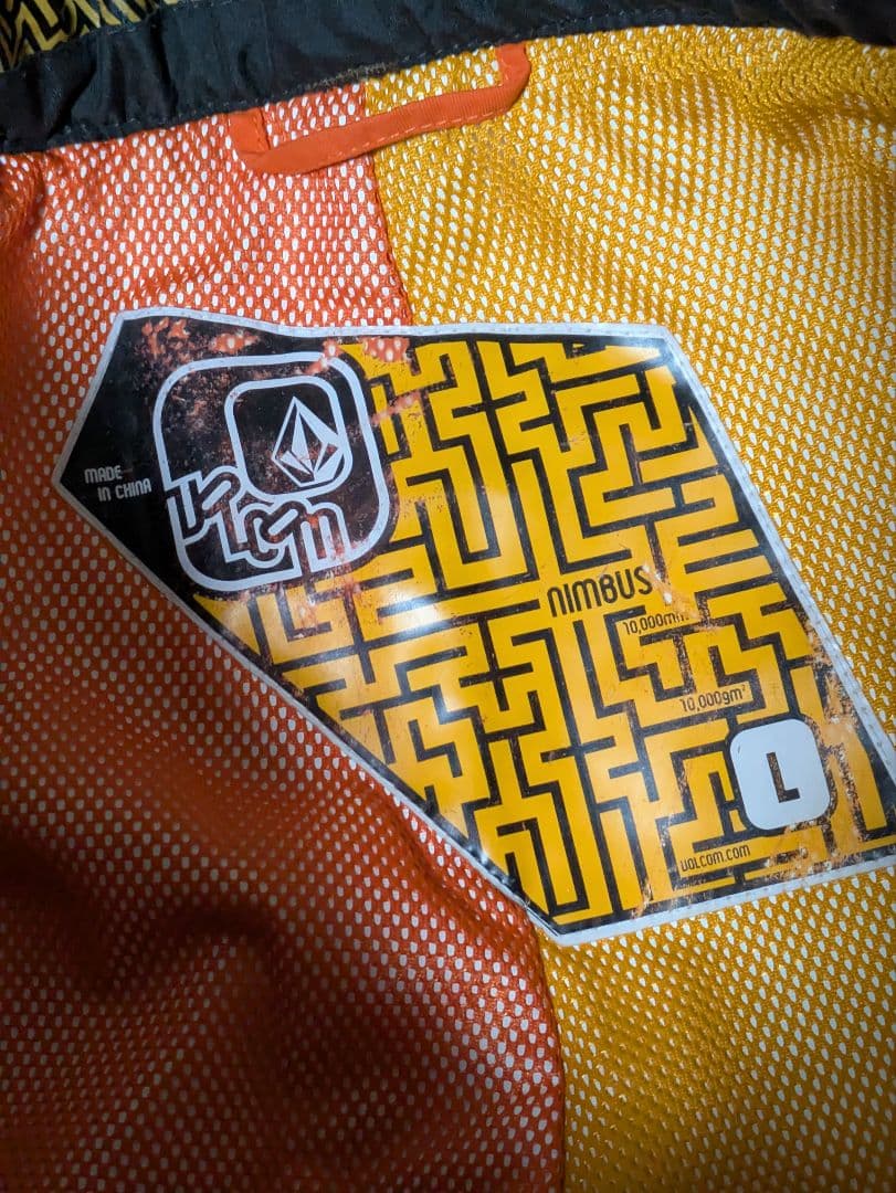 VOLCOM NOMIS メンズスノーボードスノボースキーウェア　サイズL