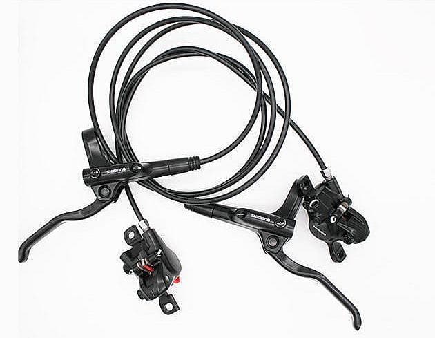 MT200シマノ油圧ディスクブレーキ+HS1 160mmローター２枚