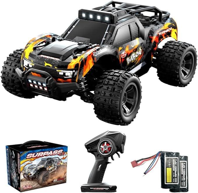高速 ラジコンカー ラジコン オフロード 4WD 子供向け 人気 バッ 0129