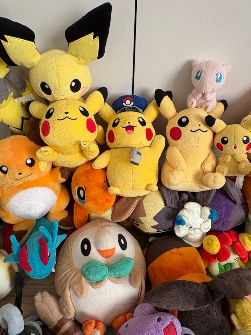 タグ付きあり　ポケモンセンター　ポケモン　FIT　まとめ売り　ぬいぐるみ　62個