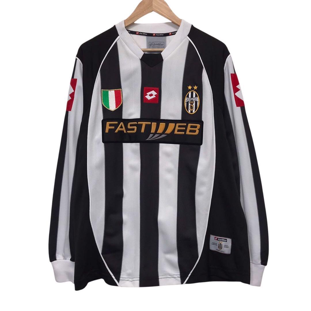 02-03 ロット×JUVENTUS ユベントス　長袖サッカーユニフォーム