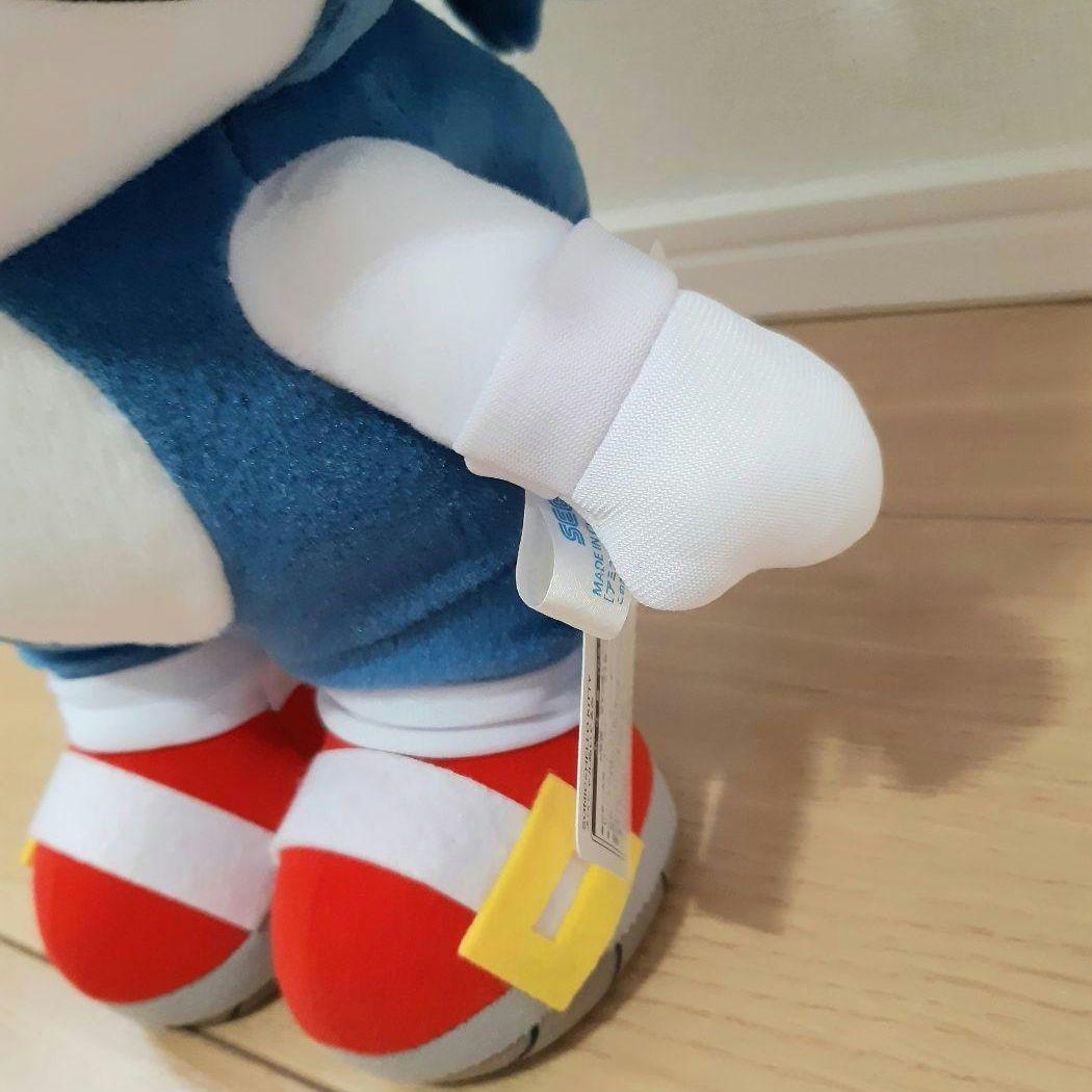 Sonic×HELLO KITTYコラボ特大ぬいぐるみ《非売品》ソニック×キティ