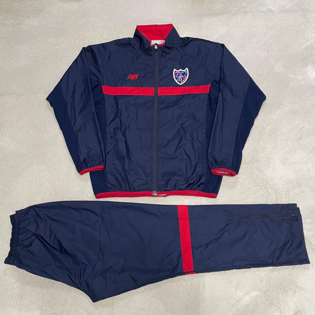 new balance FC東京 選手支給品 ウインドブレーカー ジャージ 上下