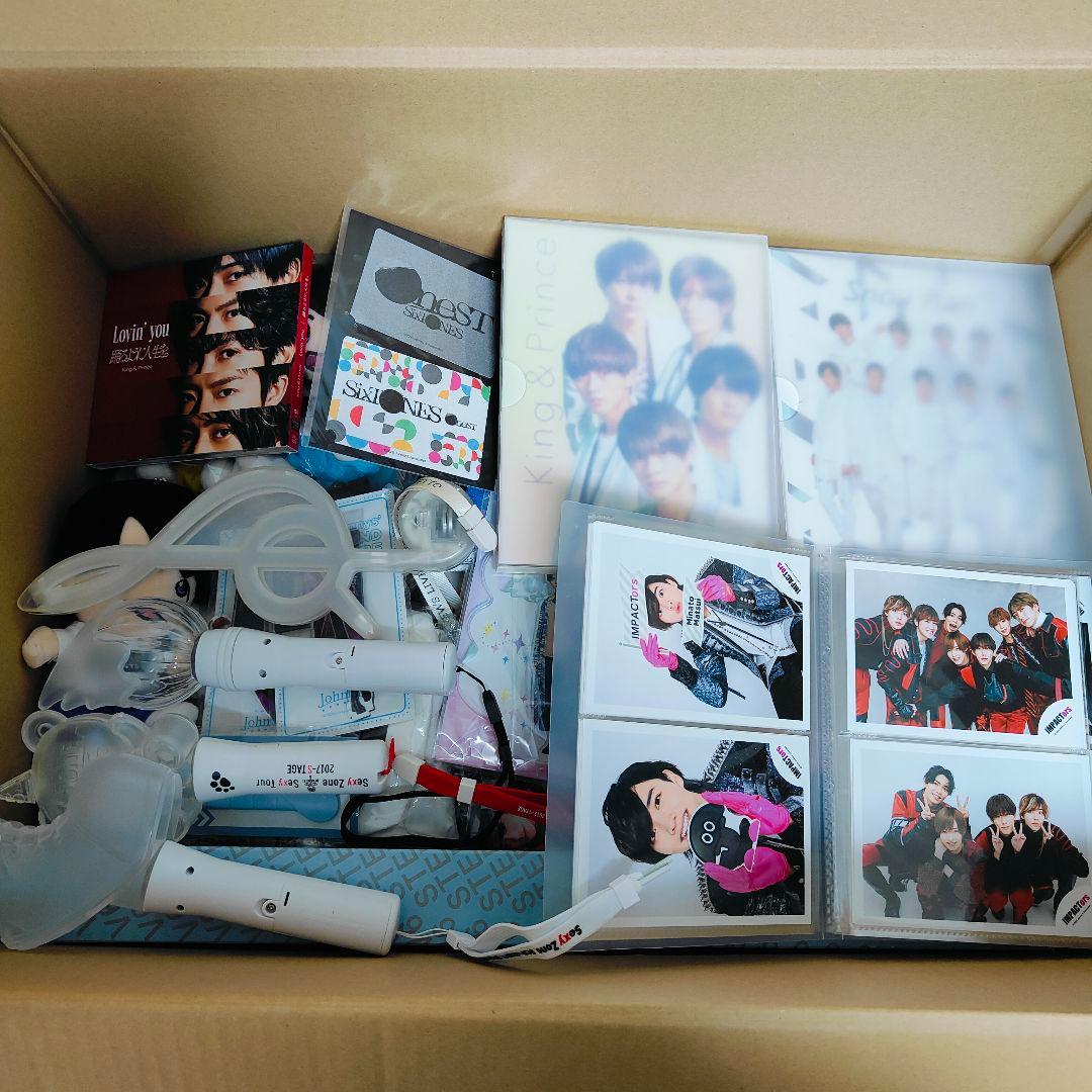 3*3様 ②Man、SixTONES 等 グッズまとめセット　中古品、未