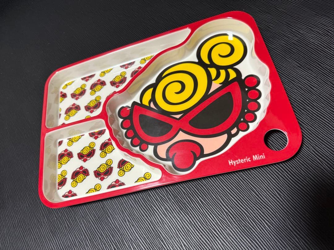 Hysteric Miniヒスミニメラミン食器　レッド5点セット正規品