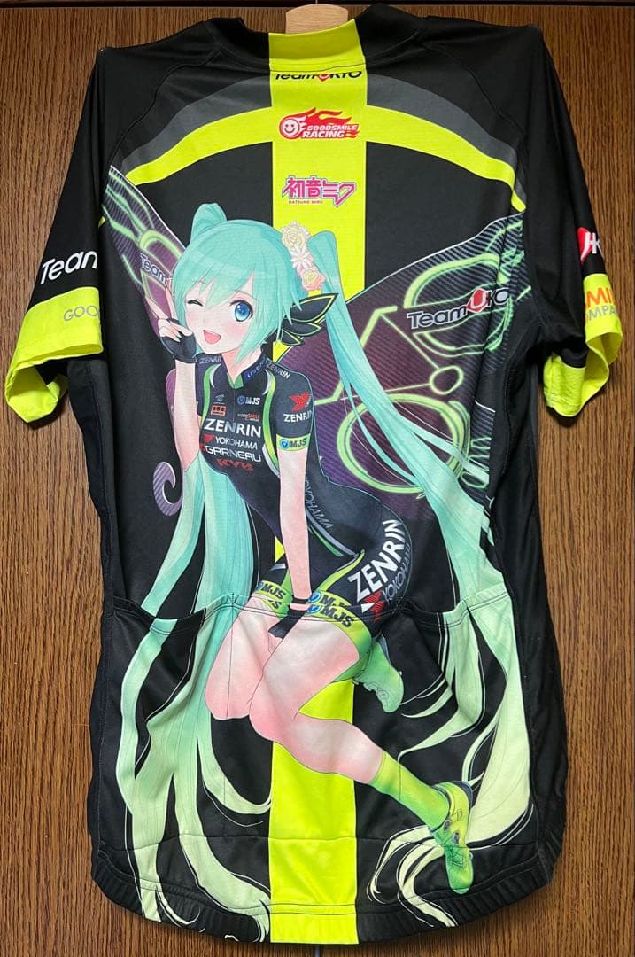 レーシングミク サイクルジャージXL TeamUKYO応援Ver.