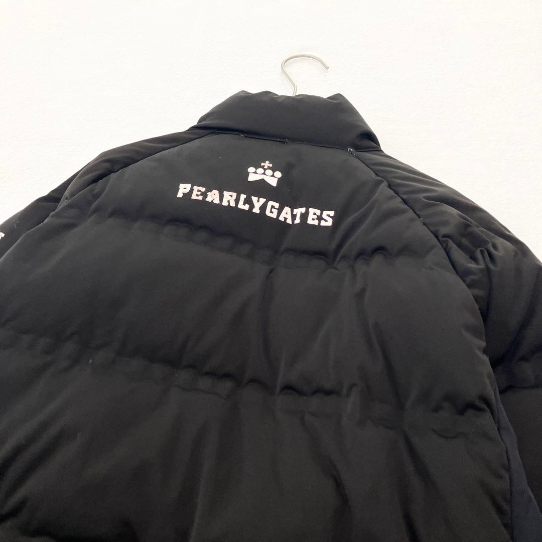 PEARLY GATES レディース ダウンジャケット 0サイズ　ブラック 防寒