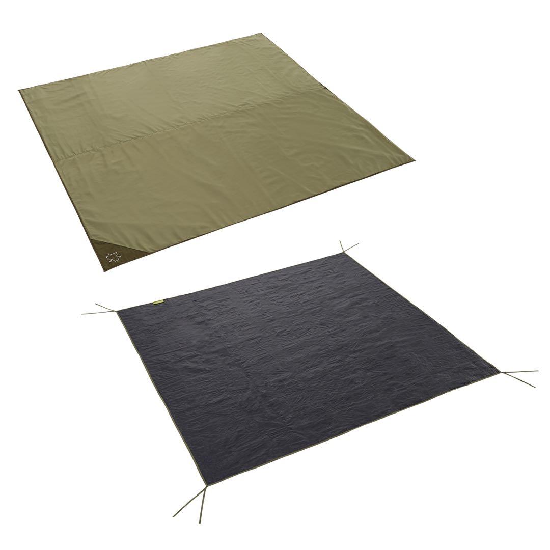 【新品・未使用】LOGOS テントマット＆グランドシートXL（セット）