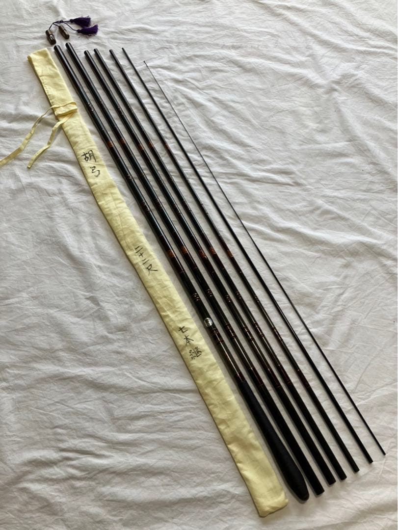 へら竿　DAIWA 胡弓　22尺