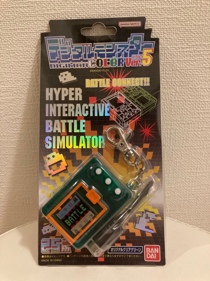 デジタルモンスターcolor ver.5 オリジナルクリアレッド　新品未開封品