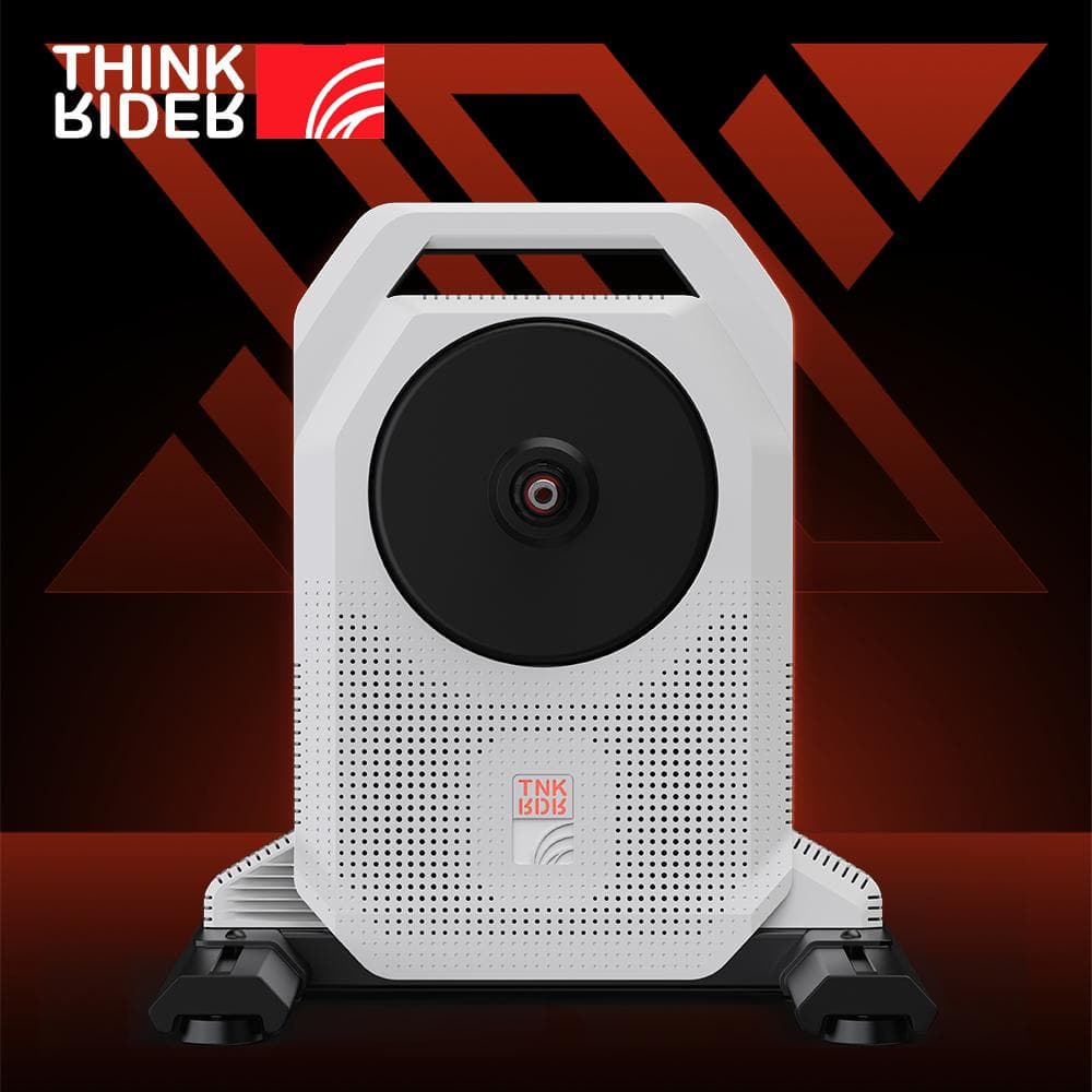 ThinkRider XX PRO　ダイレクトドライブ スマートトレーナー　白