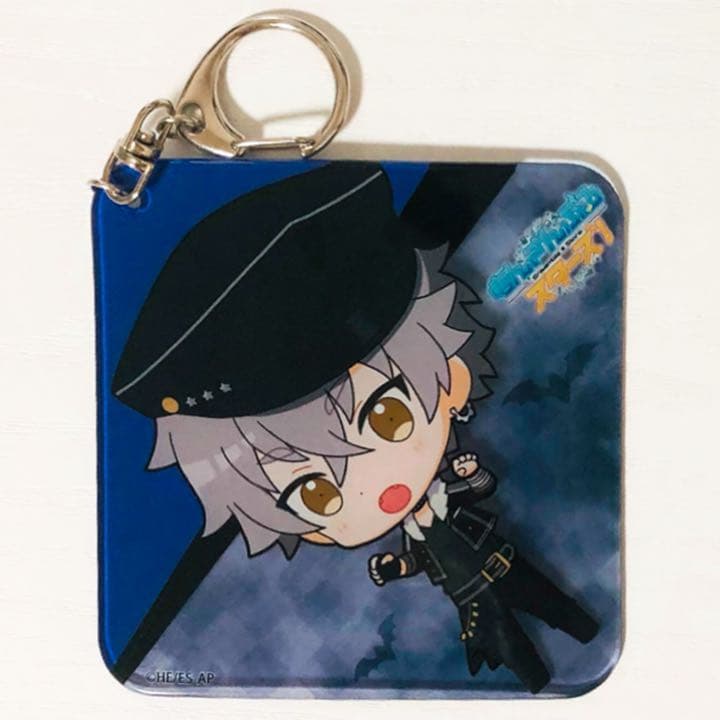 新品★あんスタ★カラ鉄【UNDEAD】ふにふにコースター型ストラップ★4点セット
