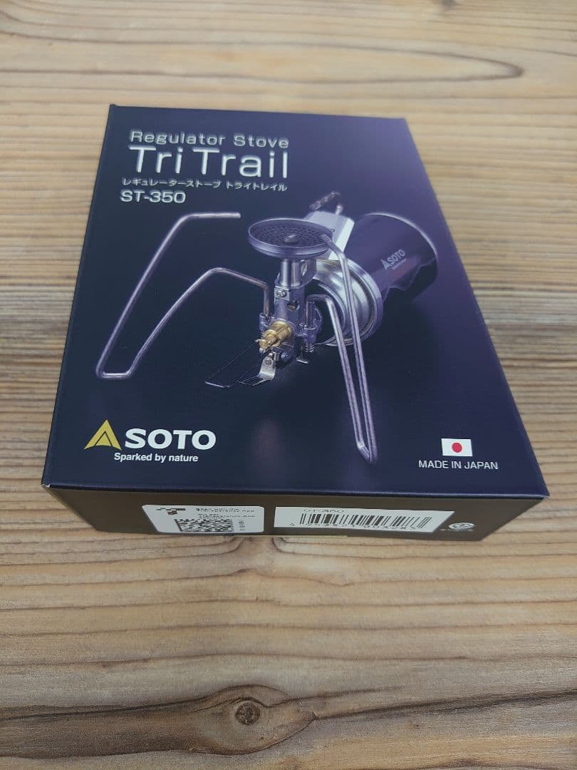 SOTO、レギュレーターストーブ、トライトレイル、ST-350、新品送料込。