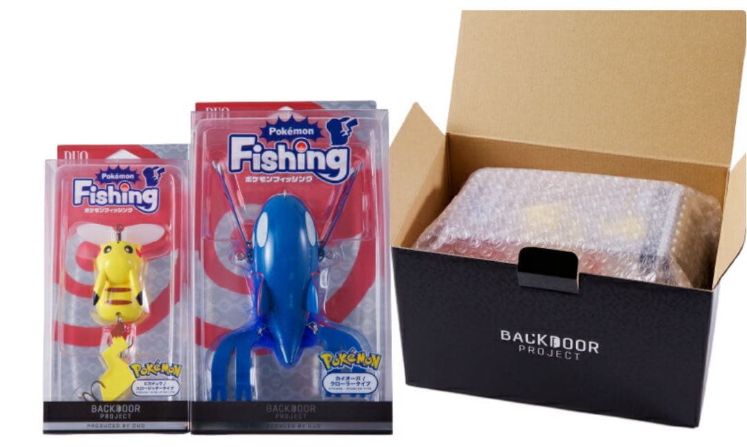 【バス・雷魚で話題】DUO ポケモンフィッシング ピカチュウ&カイオーガ