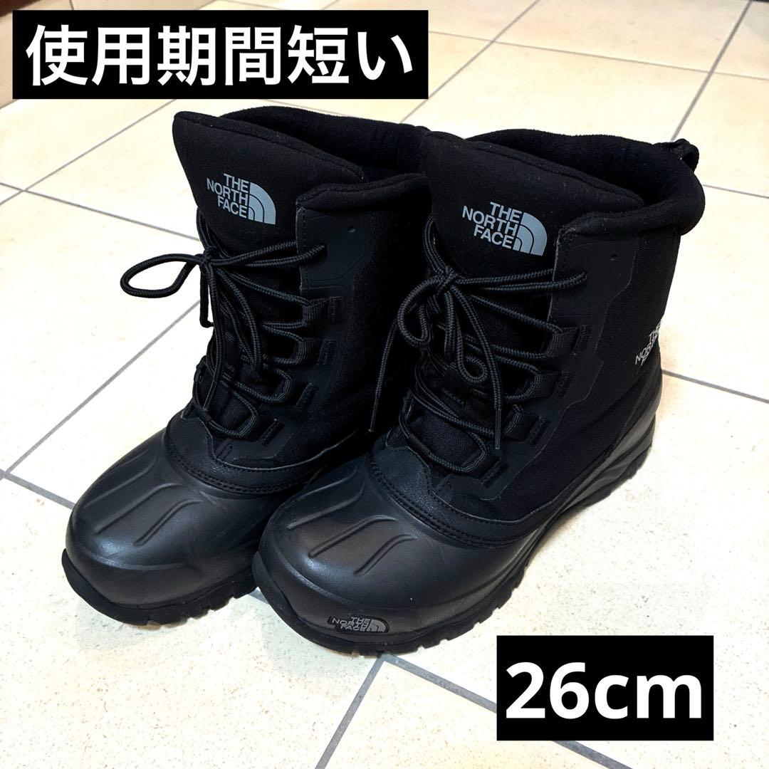 [すぐ発送可能]ノースフェイス　スノーショット　26cm 美品　黒
