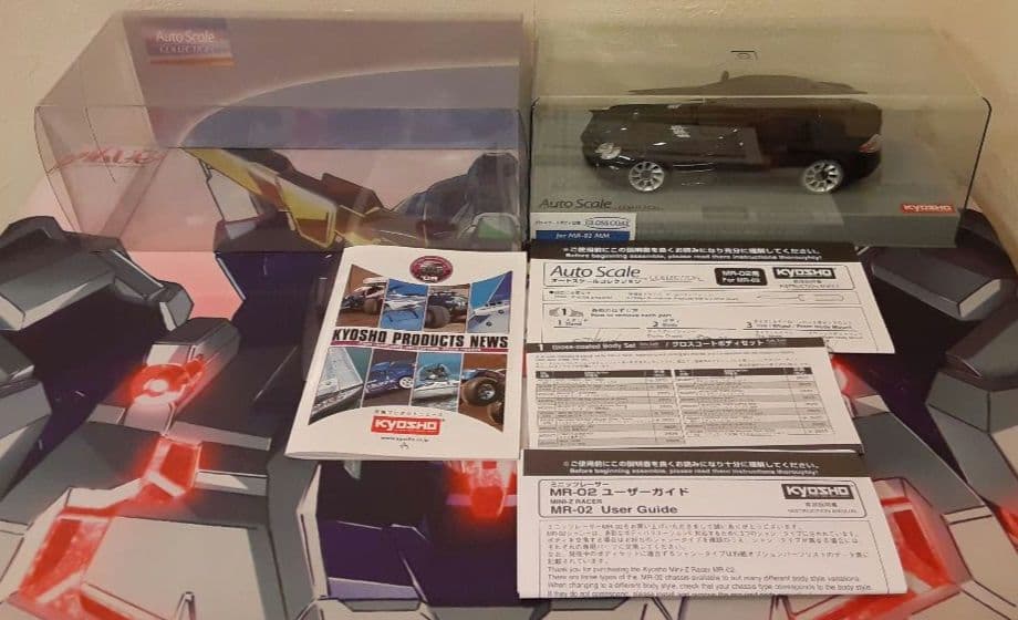 未使用　当時物　メルセデスベンツSLR マクラーレン 　オートスケール　ミニッツ