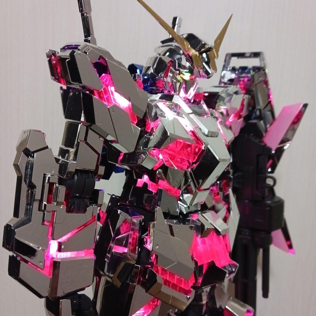1/60 PG ユニコーン ガンダム LED付き メッキ ガンプラ プラモデル