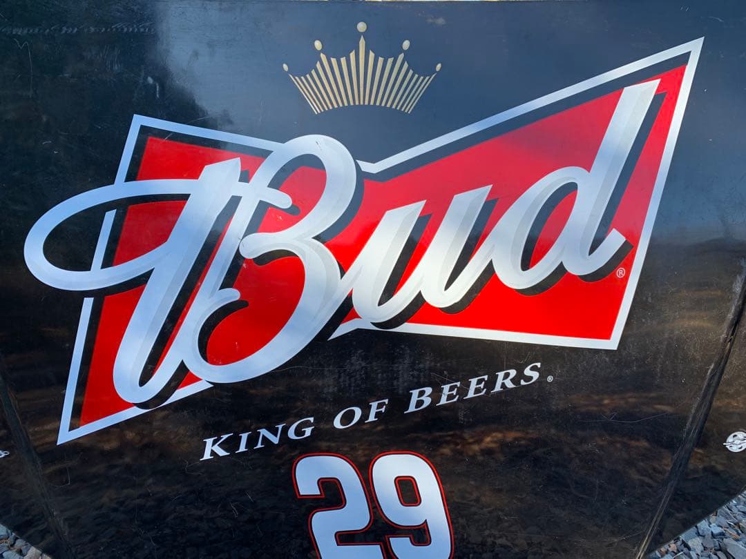 ナスカー NASCAR Budweiser #29 ボンネットディスプレイ